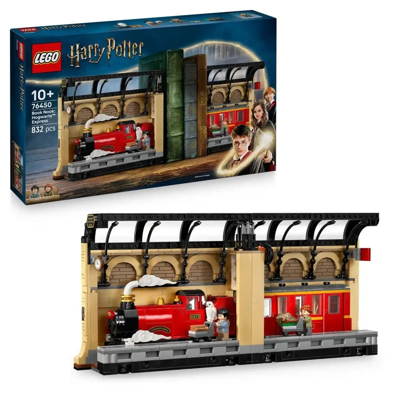 Harry Potter™ 76450 Knižní zarážka: Spěšný vlak do Bradavic