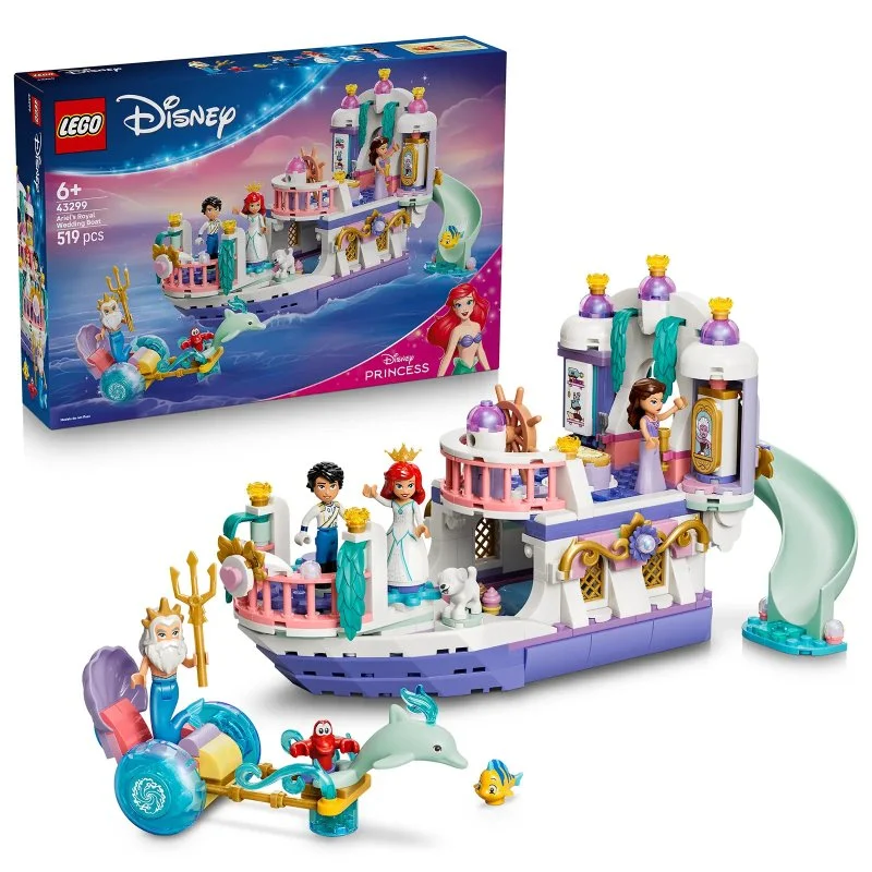 │ Disney 43299 Arielina loď a královská svatba