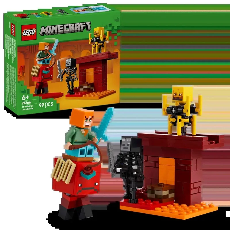 Minecraft® 21266 Lávová bitva v Netheru