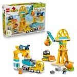 DUPLO® 10476 Staveniště a vozidla 3 v 1