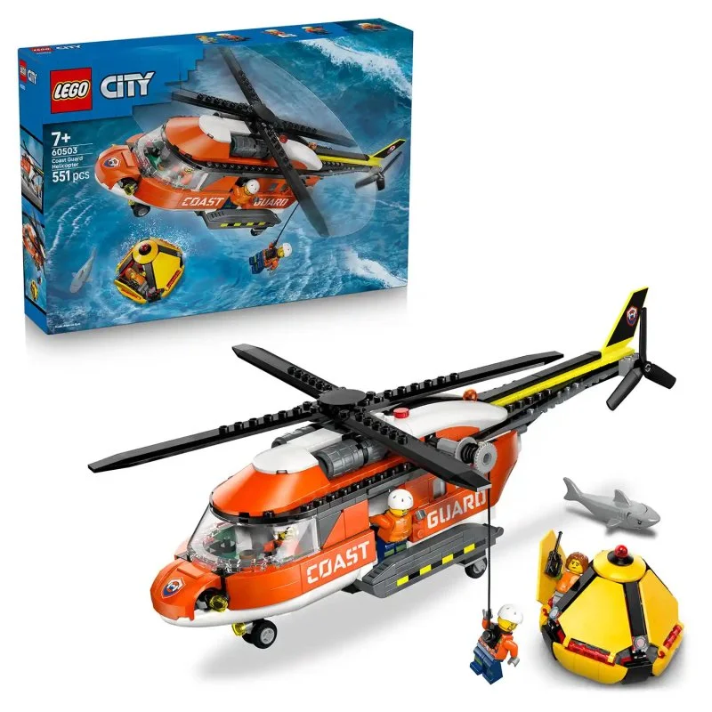 City 60503 Helikoptéra pobřežní hlídky