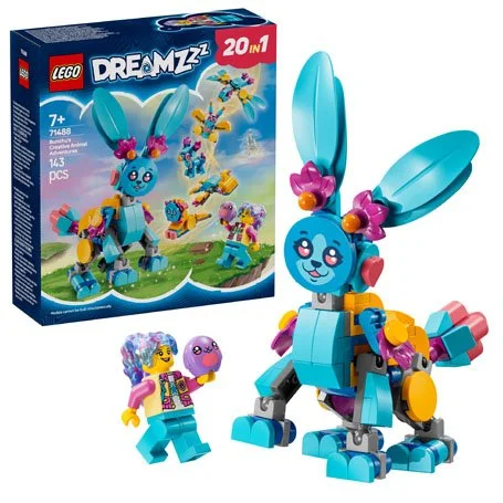 DREAMZzz™ 71488 Bunchu a kreativní zvířecí dobrodružství