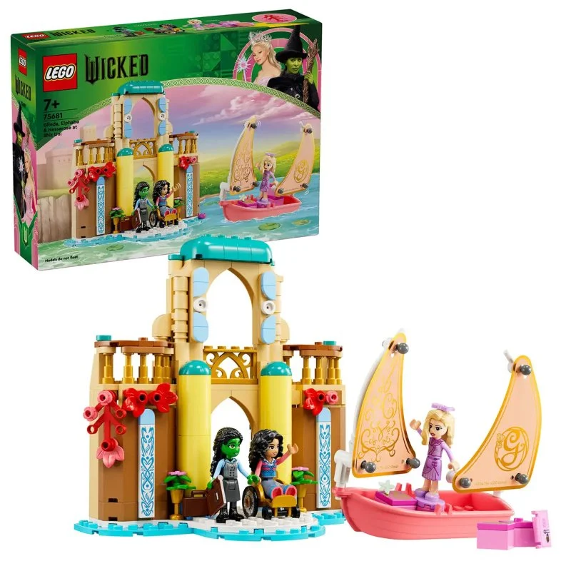 Wicked 75681 Glinda, Elphaba a Nessarose na Shiz univerzitě