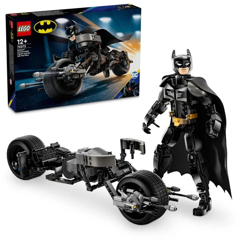 DC Batman™ 76273 Sestavitelná figurka: Batman™ a motorka Bat-Pod