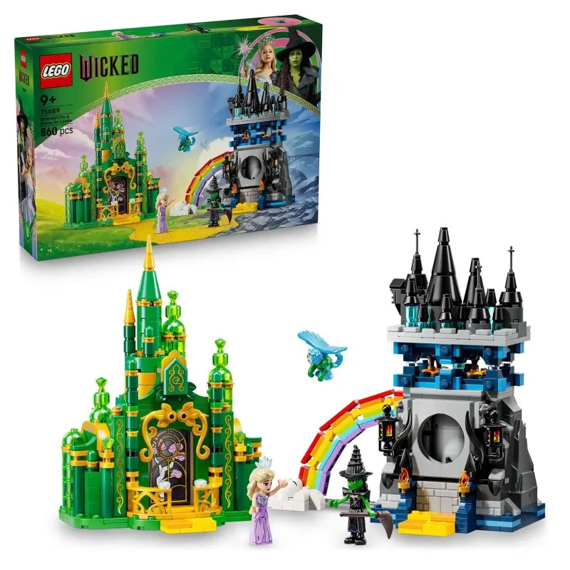 Wicked 75689 Emerald City a zámek Kiamo Ko