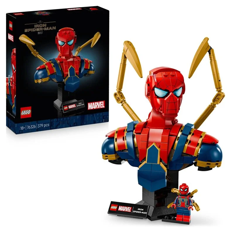 ǀ Marvel 76326 Busta Iron Spider-Mana