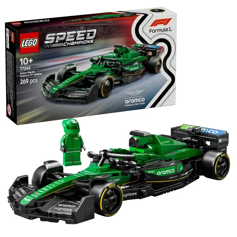 Speed Champions 77245 Závodní auto Aston Martin Aramco F1® AMR24