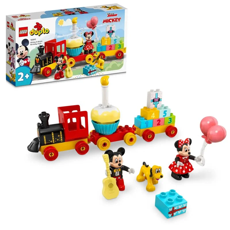 DUPLO® ǀ Disney 10941 Narozeninový vláček Mickeyho a Minnie