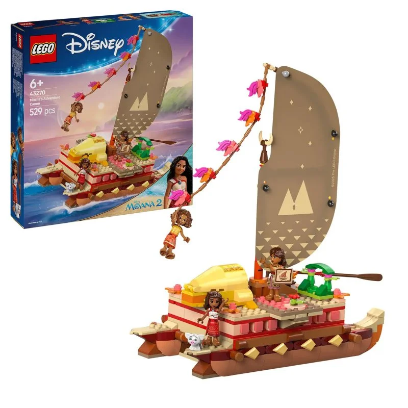 │ Disney 43270 Vaiana a dobrodružství na kánoi