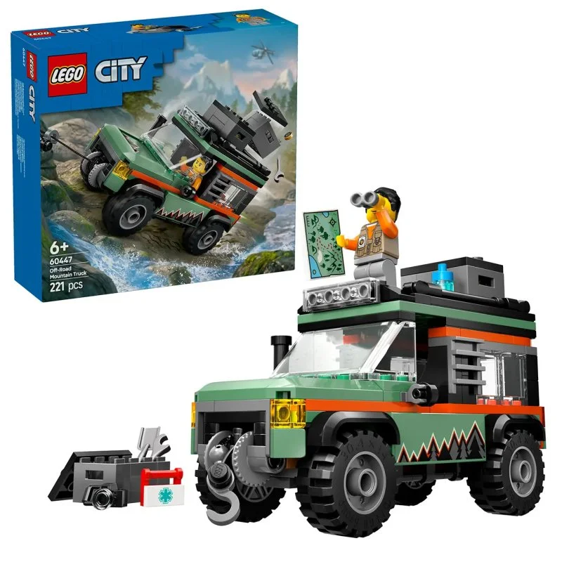 City 60447 Terénní horské nákladní auto 4x4