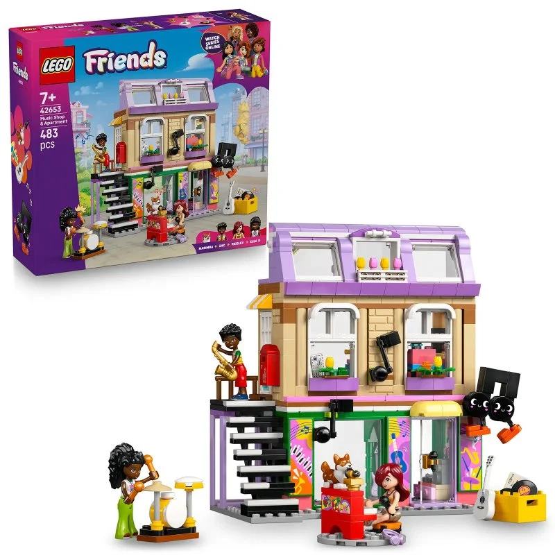 Friends 42653 Obchod s hudebninami a byt