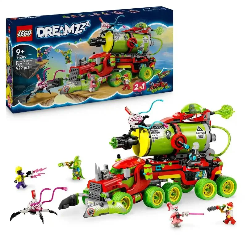DREAMZzz™ 71499 Mateovo vozidlo v podobě barvy ve spreji