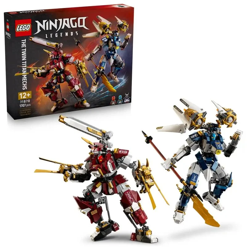 NINJAGO® 71870 Dvojice titánských robotů