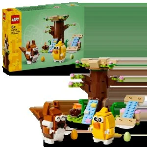 LEGO® Iconic 40709 Jarní hřiště pro zvířátka