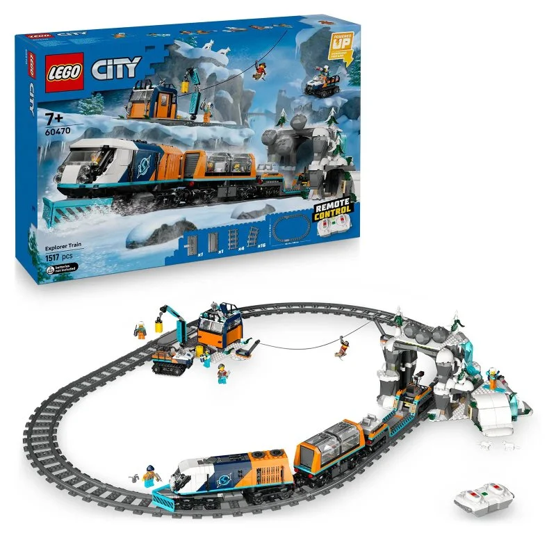 City 60470 Polární expres pro průzkumníky Arktidy