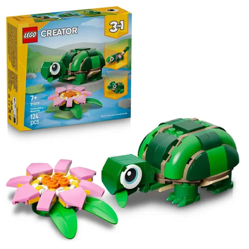 Creator 3 v 1 31377 Želva s leknínem