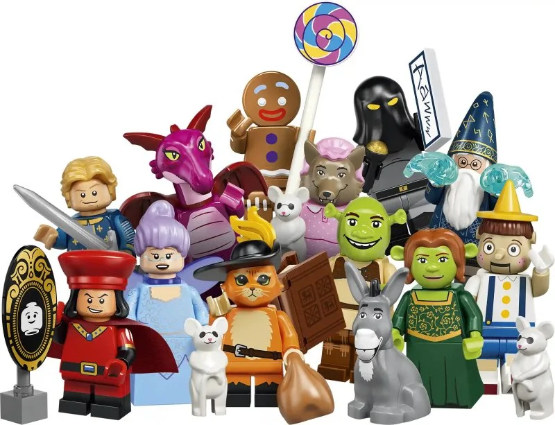 Minifigurky 71053 Série Shrek