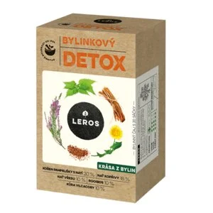 LEROS Bylinný čaj Bylinkový detox - nálev. sáčky (20 x 1,5 g) - pro očistu organismu