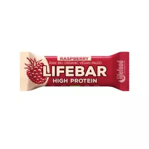 Lifefood Tyčinka Lifebar protein malinová 47 g BIO   LIFEFOOD