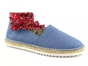 Perky Light Chambray Bandana Platform