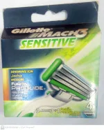 Mach3 Sensitive náhradní břity 4 ks pro muže