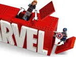 Marvel 76313 Logo MARVEL a minifigurky