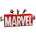 Marvel 76313 Logo MARVEL a minifigurky