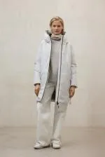 Ecoalf Mati Light Grey Coat