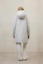 Ecoalf Mati Light Grey Coat 