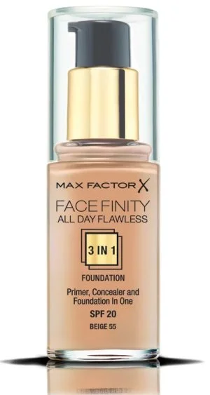 Max Factor Facefinity 3in1 Foundation - 55 Beige