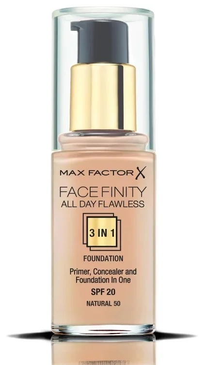 Facefinity 3in1 Foundation - 50 Natural 30 ml