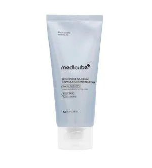 Medicube Zero Pore Capsule Cleansing Foam pěna na hloubkové čištění pórů s kapslemi exosomů a AHA-BHA-PHA 120 g