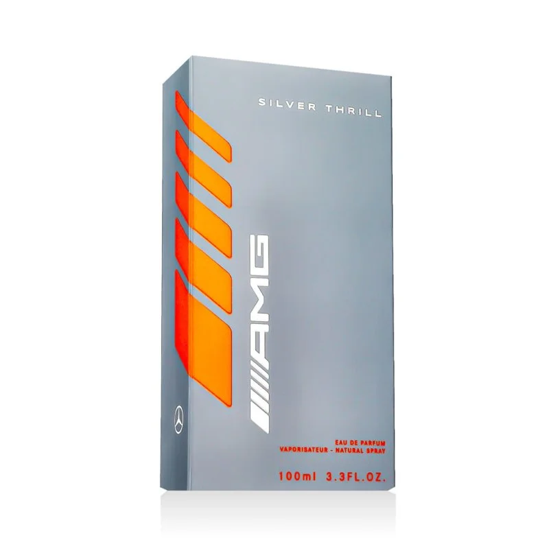 AMG Silver Thrill plnitelný parfémovaná voda pro muže 100 ml