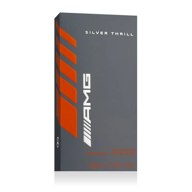 AMG Silver Thrill plnitelný parfémovaná voda pro muže 60 ml