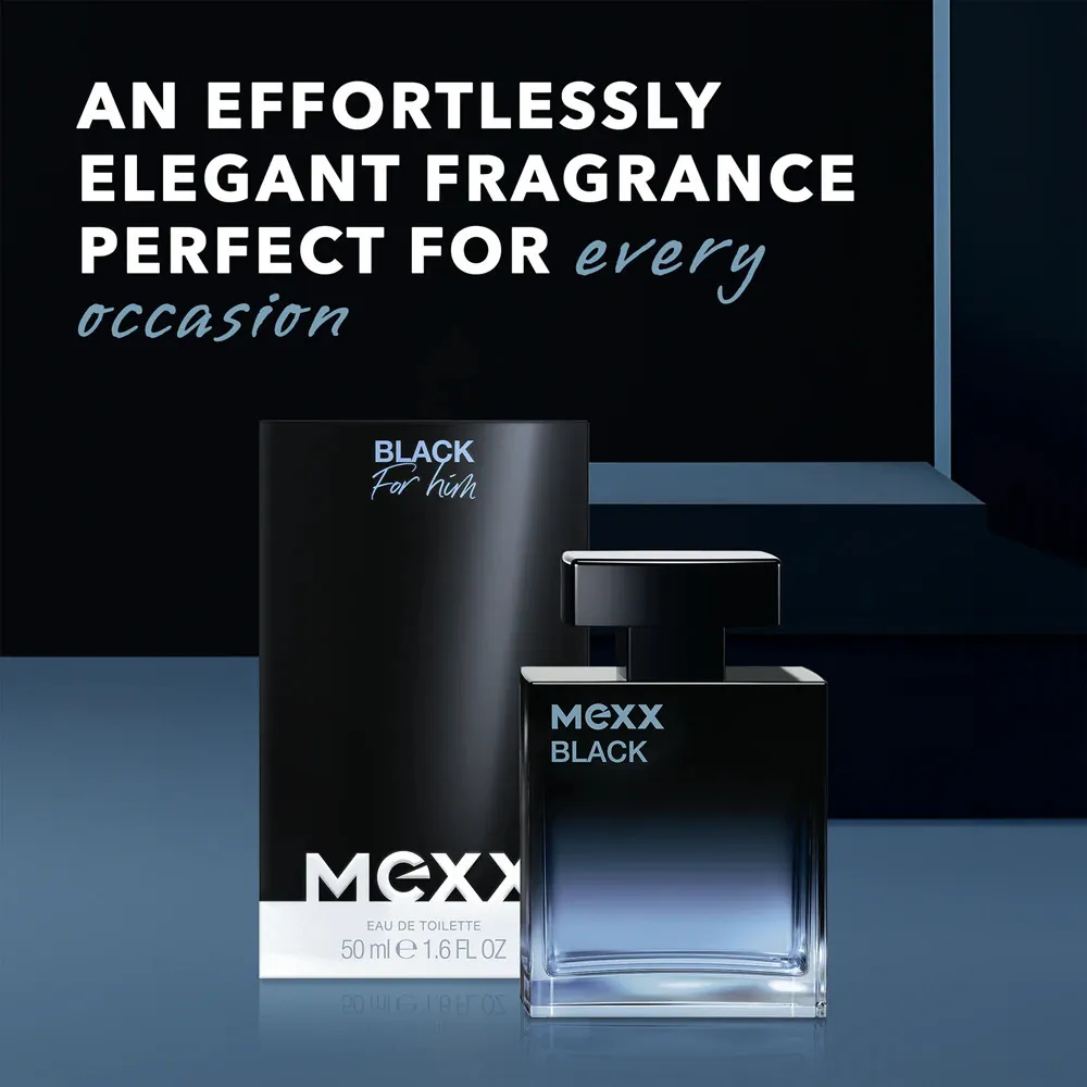 Black Man parfémovaná voda pro muže 50 ml