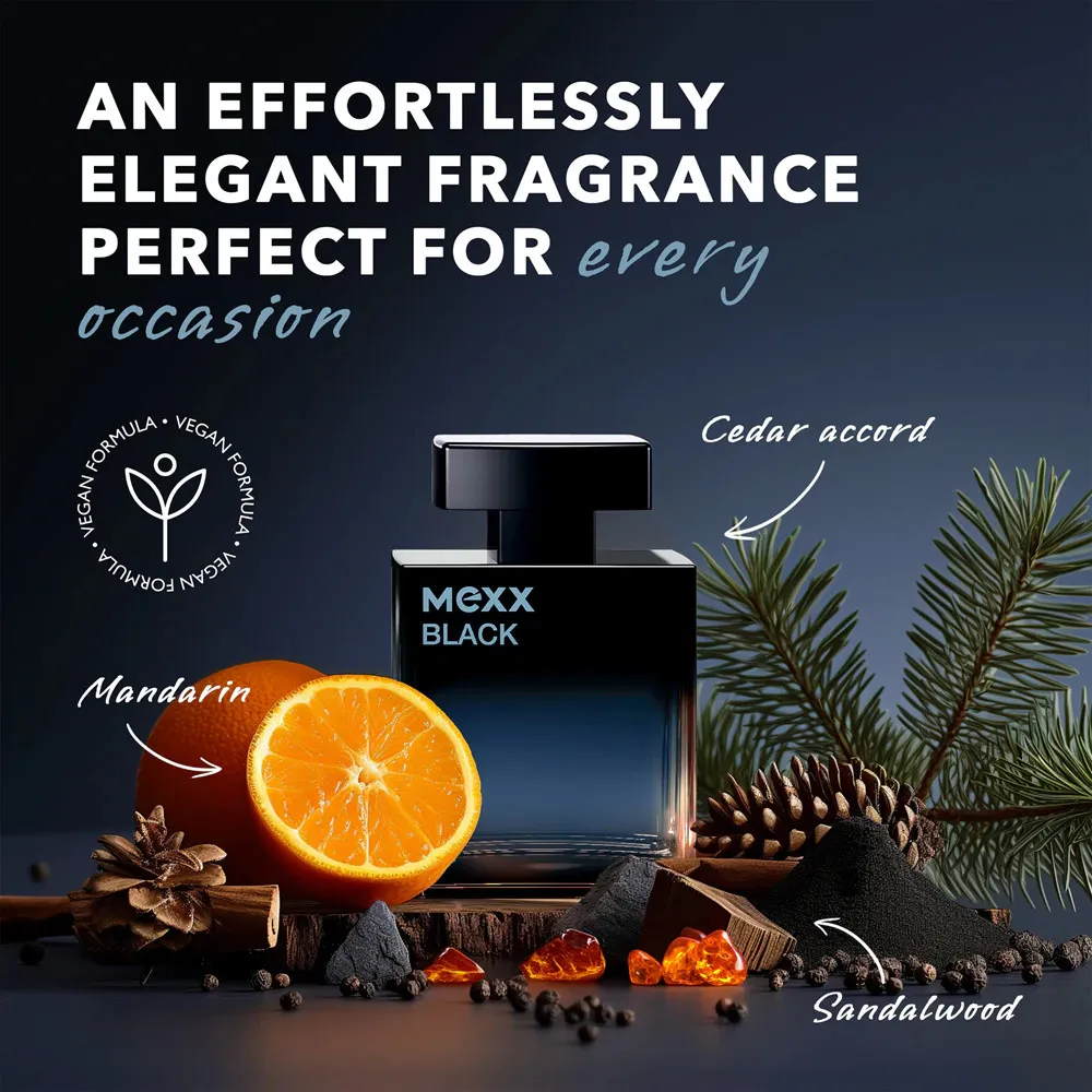 Black Man parfémovaná voda pro muže 50 ml