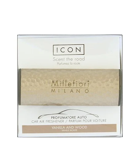 Icon Metal Vanilla & Wood vůně do auta