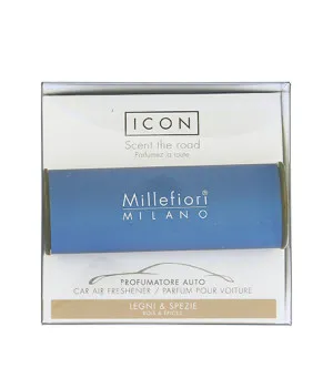 Millefiori Icon Classic Legni & Spezie vůně do auta modrá