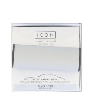 Millefiori Icon Classic Silver Spirit vůně do auta stříbrná