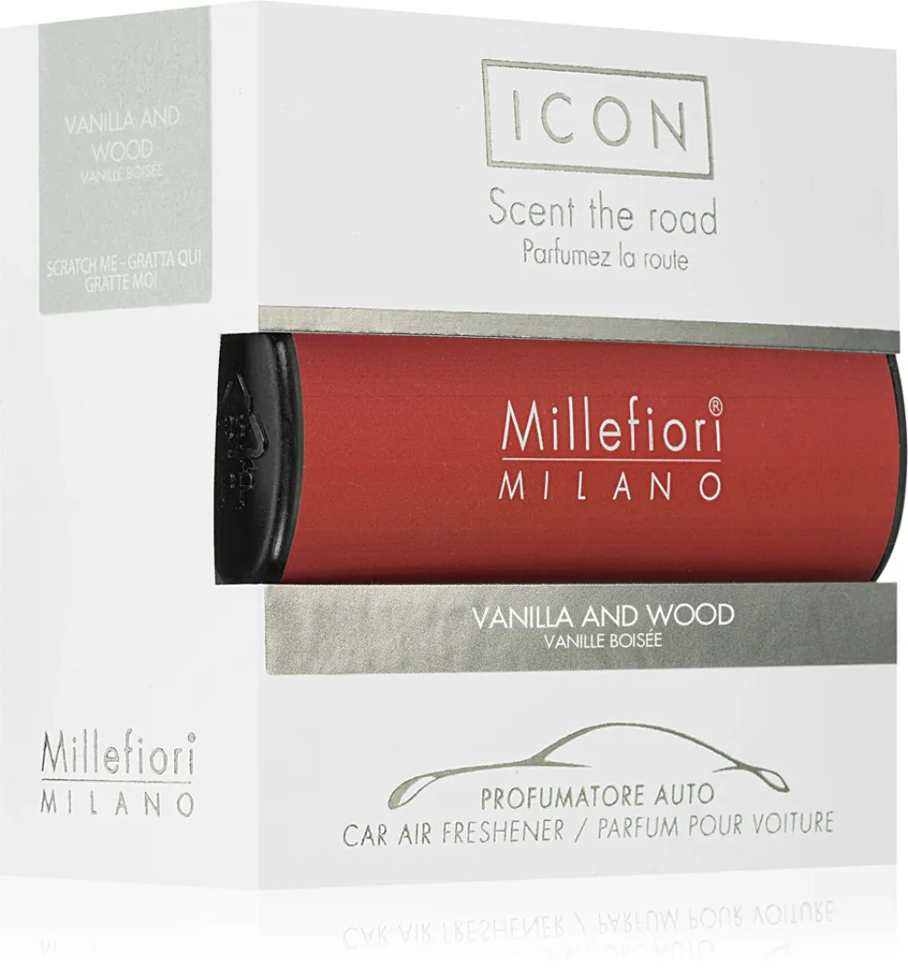 Icon Classic Vanilla and Wood vůně do auta Millefiori Icon Classic Vanilla and Wood vůně do auta