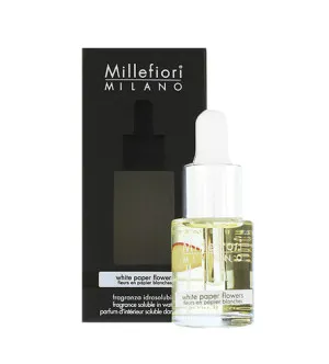 Millefiori Milano White Paper Flowers aroma olej 15 ml
