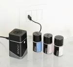 Moveo Mini kompaktní vonný difuzér černý Millefiori Moveo Mini kompaktní vonný difuzér černý