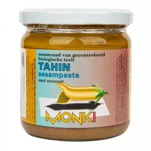 Monki Tahini se solí 330 g BIO   MONKI