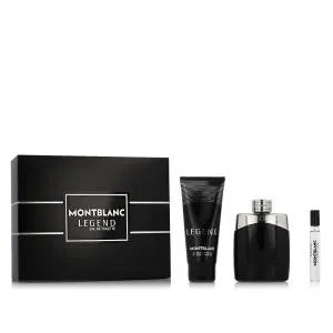 Montblanc Legend for Men EDT 100 ml + EDT MINI 7,5 ml + SG na tělo i vlasy 100 ml M