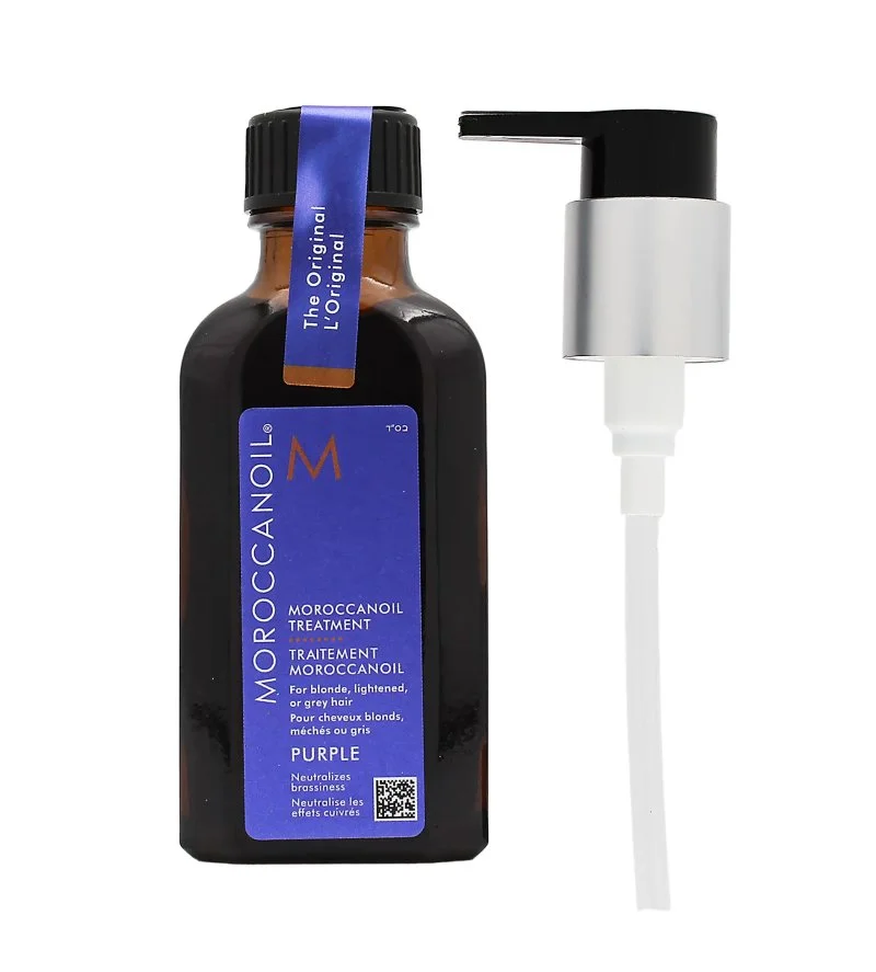 Treatment Purple vlasový olej pro blond, zesvětlené nebo stříbrné vlasy 50 ml