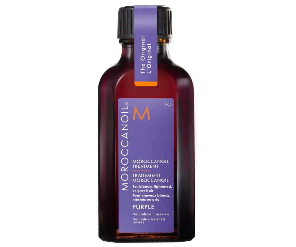 Treatment Purple vlasový olej pro blond, zesvětlené nebo stříbrné vlasy 50 ml