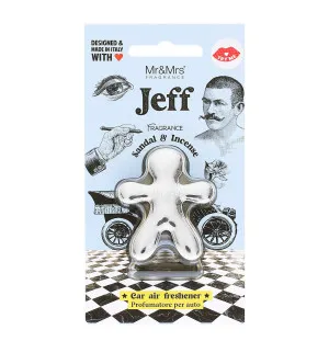 Mr&Mrs Fragrance Jeff Sandal & Incense Vůně do auta