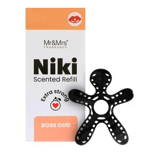 Mr&Mrs Fragrance Niki Rose Oud náplň vůně do auta