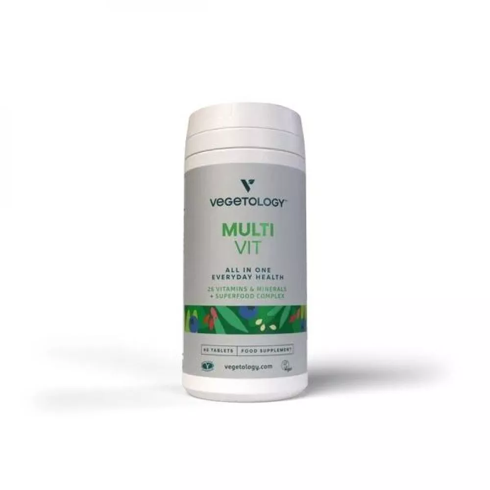 Vegetology MultiVit - Multivitamíny a minerály pro vegany, 60 tablet
