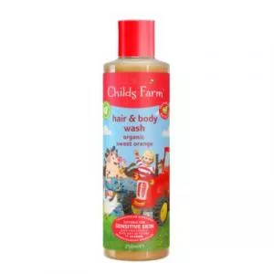 Childs Farm Mycí emulze na vlasy a tělo sladký pomeranč 250 ml